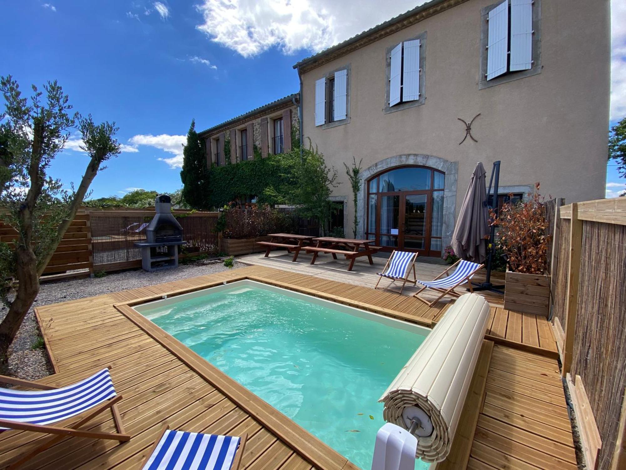 Maison, Canal Du Midi Piscine Homps  Exterior photo